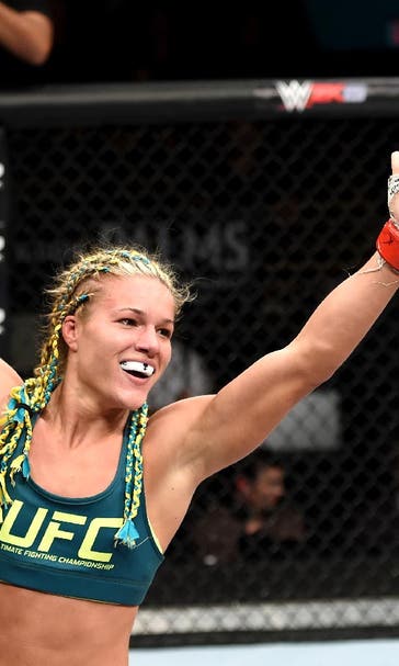 Ever the fighter, Felice Herrig happy and energetic on the eve of battle